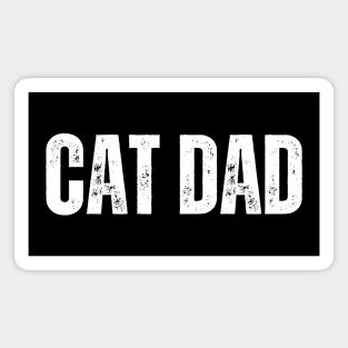 Cat Dad Magnet